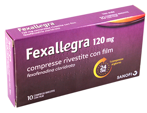 FEXALLEGRA*10CPR RIV 120MG