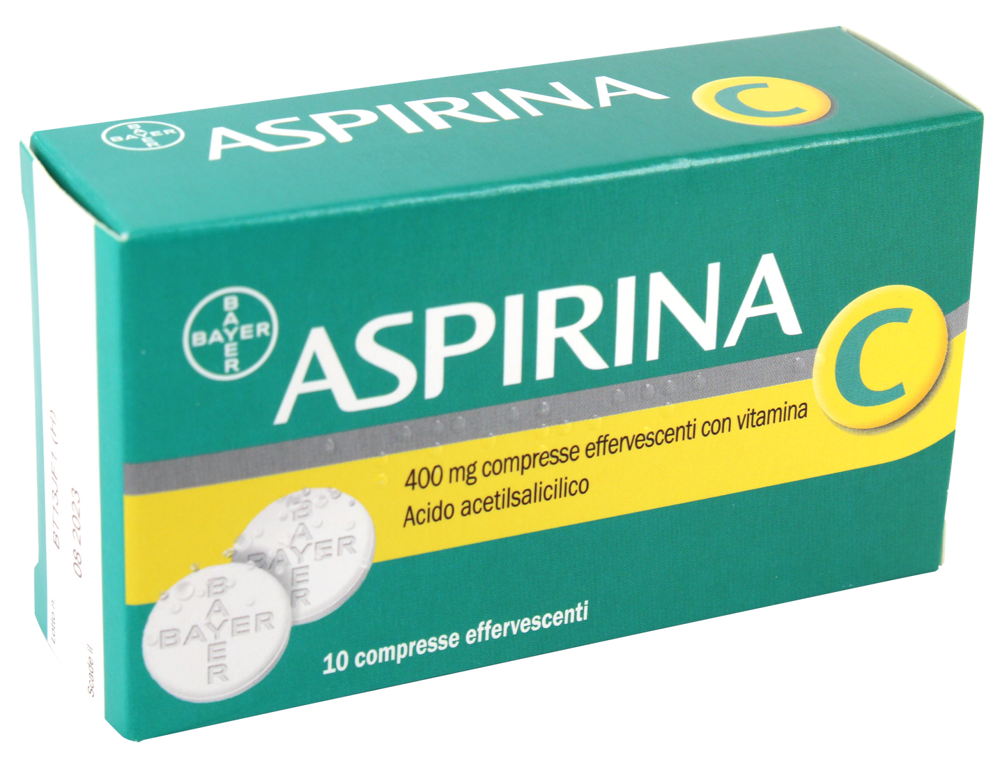 Aspirina C 10 compresse effervescenti  400+240mg