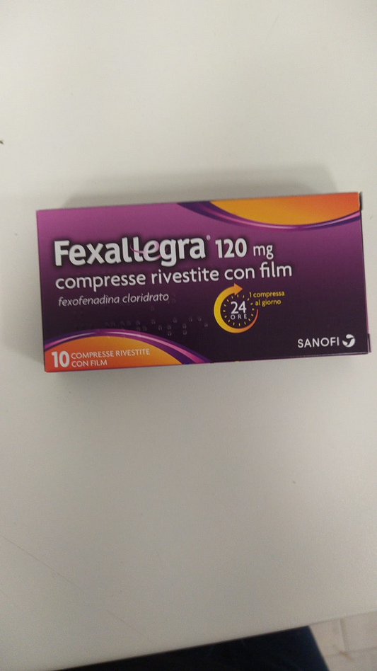 FEXALLEGRA*10CPR RIV 120MG