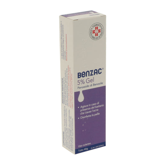 BENZAC*GEL 40G 5%