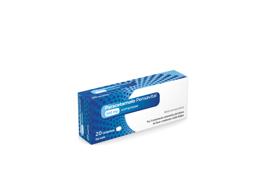 PARACETAMOLO PENSAV*20CPR500MG