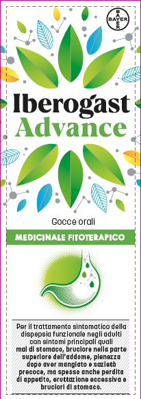 Iberogast Advance gocce orali 100ml medicinale fitoterapico per la dispepsia