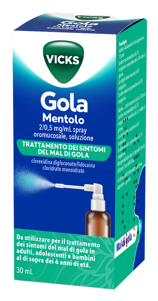 VICKS GOLA*SPR 30ML 2MG+0,5MG
