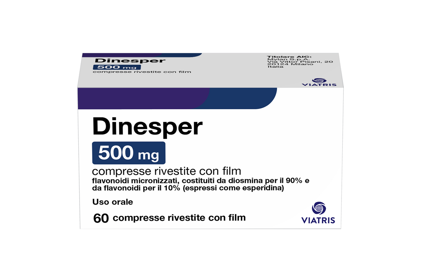 DINESPER*60CPR RIV 500MG