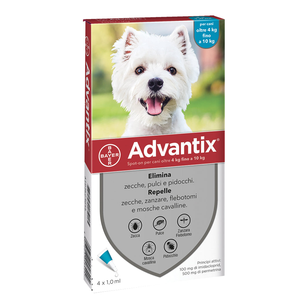 Advantix Spot On 1 pipetta cani 4-10Kg