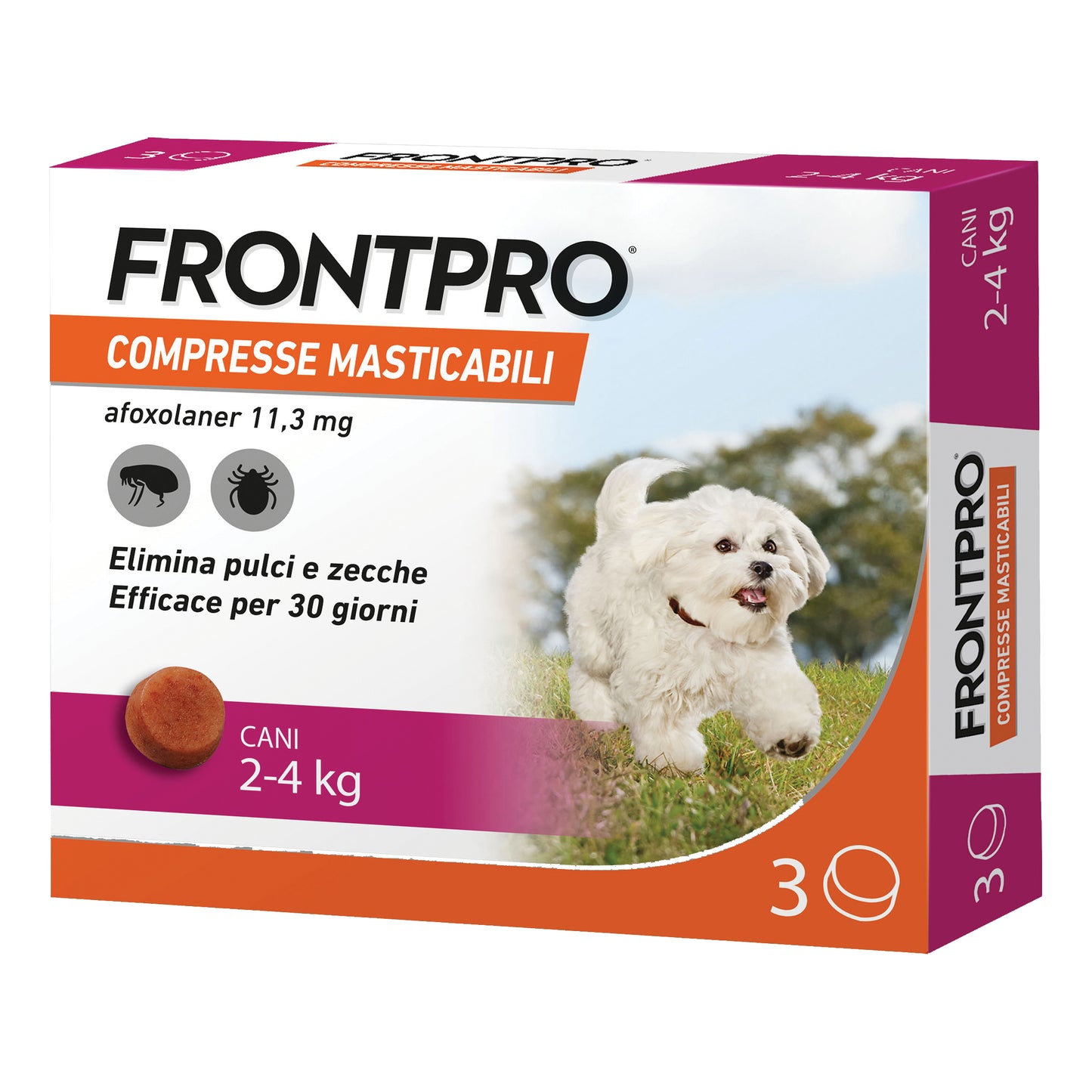 FRONTPRO*3CPR 2-4KG 11,3MG