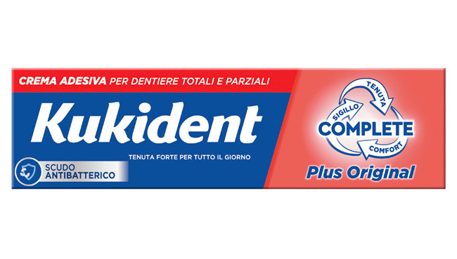 KUKIDENT PLUS ORIGINAL CREMA ADESIVA DENTIERE 65 G