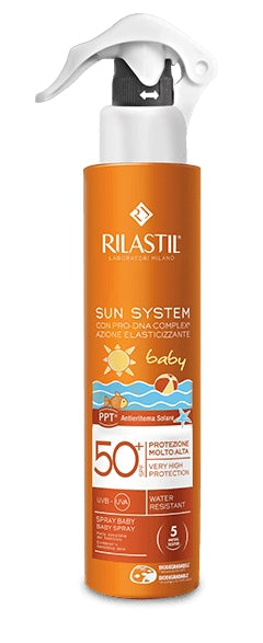 Rilastil Sun System Baby Spray Vapo Solare Bambini SPF50+ 200ml