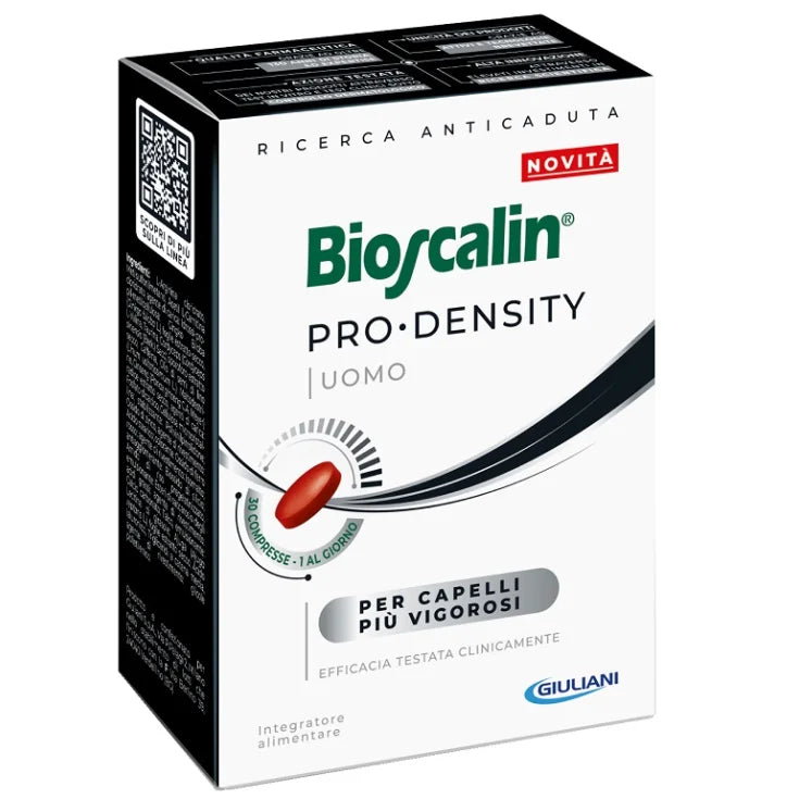Bioscalin Pro Density uomo 60 compresse integratore uomo per capelli piu vigorosi