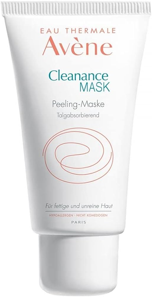 AVENE CLEANANCE MASK- Maschera esfoliante e purificante per pelli grasse 50ML Nuova formulazione