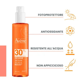 Eau Thermale Avene Olio Solare Spray SPF30 da200ml