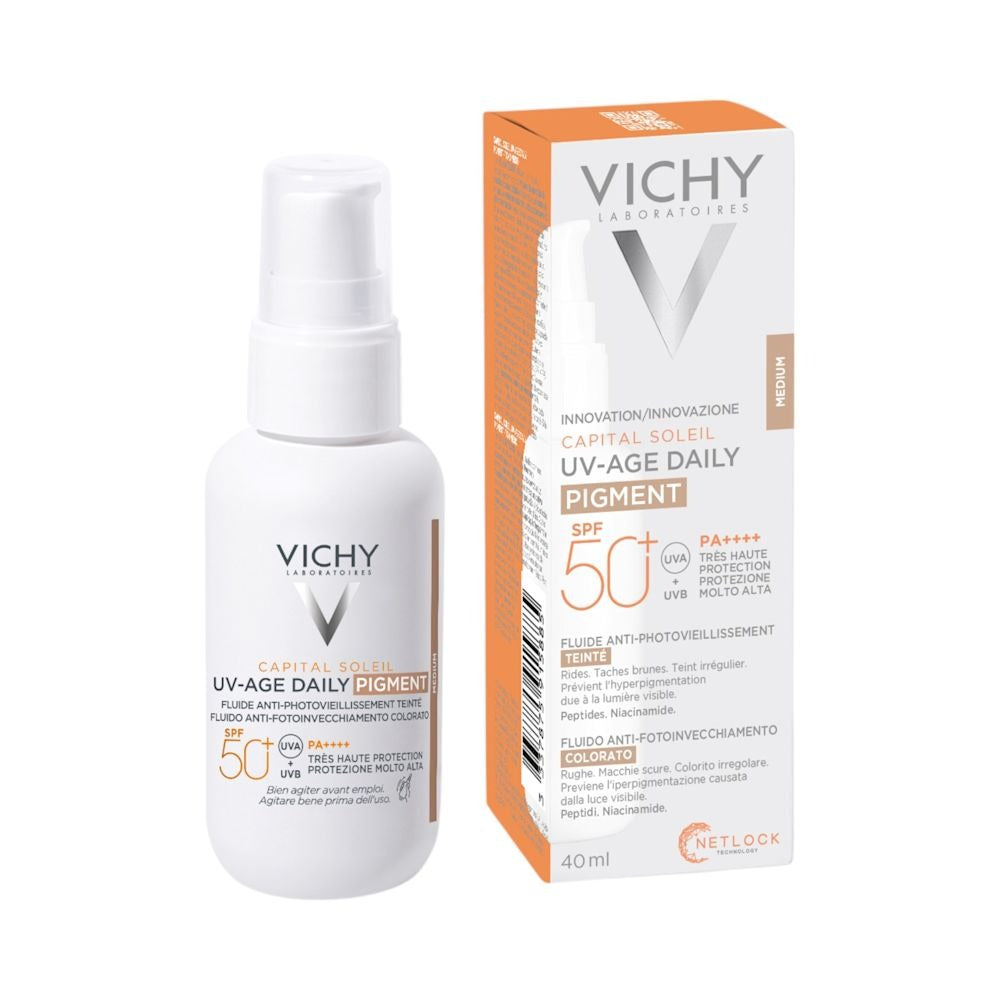 Vichy Capital Soleil UV-AGE SPF50 fluido colorato anti fotoinvecchiamento 40ml