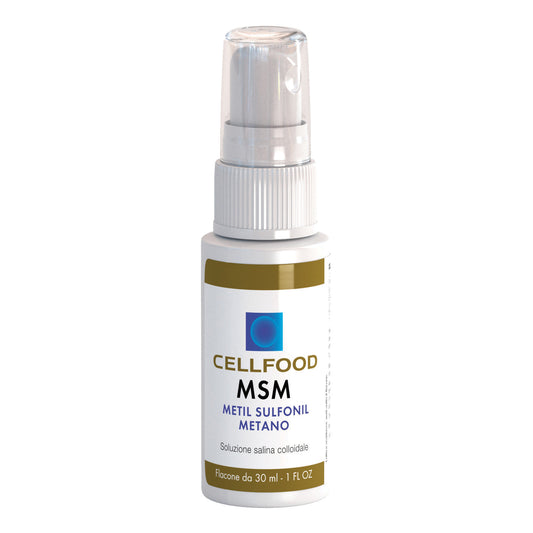 CELLFOOD MSM METIL SULFONIL METANO SOLUZIONE SALINA COLLOIDALE 30 ML