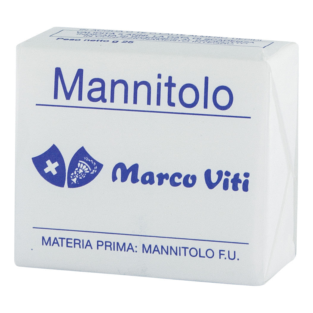 MANNITE FARMACOPEA UFFICIALE CUBO 25 G