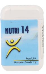 NUTRI 14 INTEGRATORE 60CPR