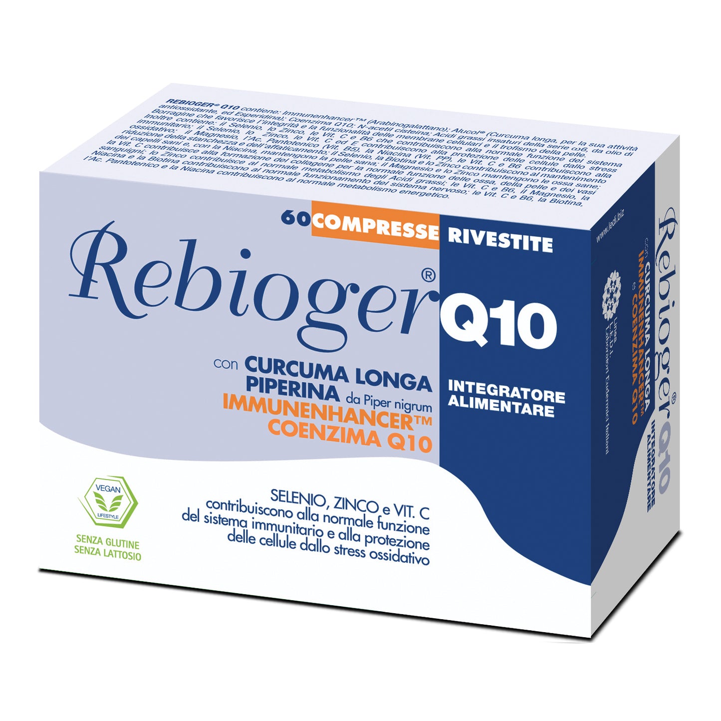 REBIOGER Q10 60 COMPRESSE