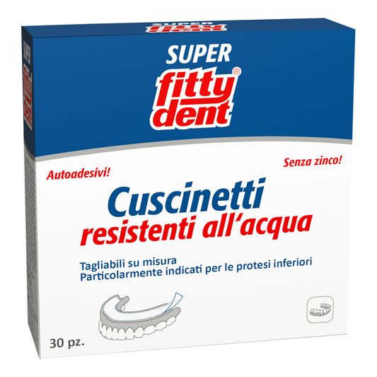 FITTYDENT CUSCINETTI ADESIVI 30 PEZZI NF