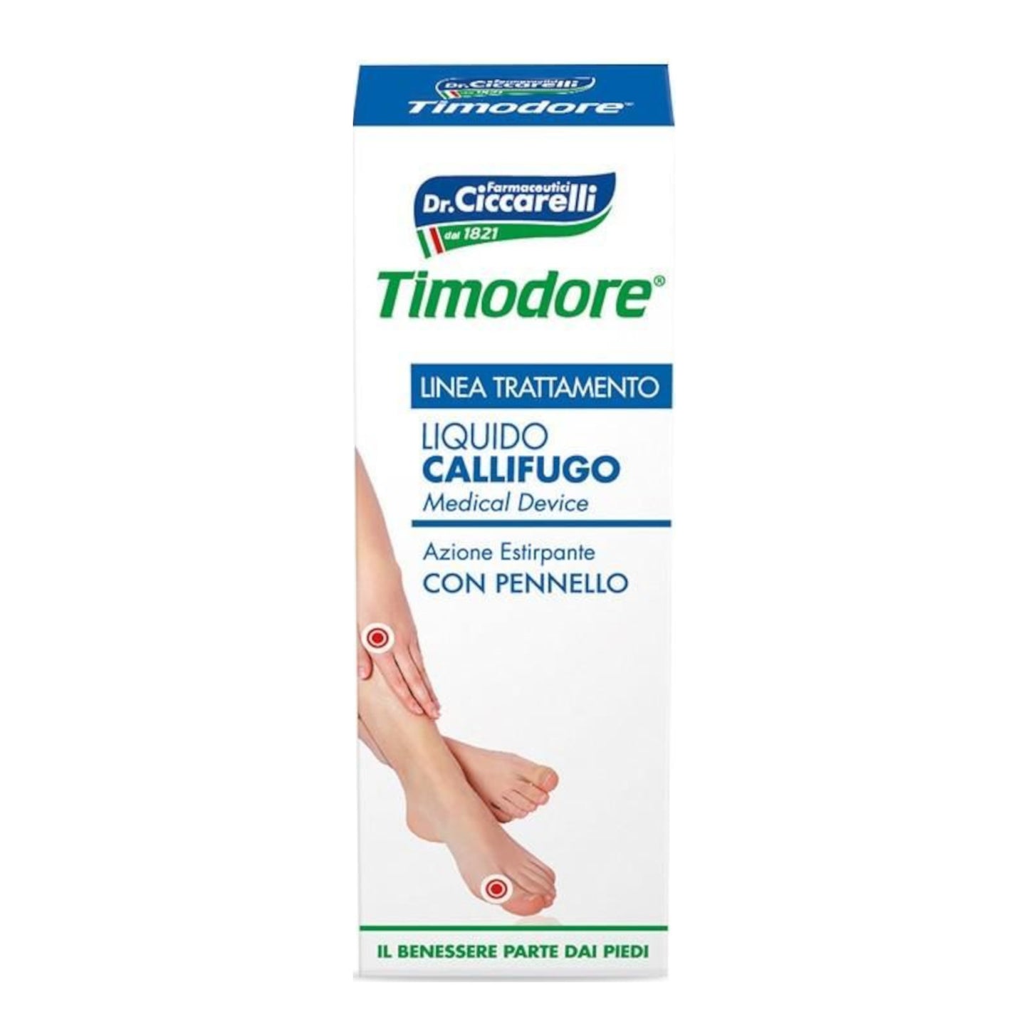 CALLIFUGO CICCARELLI LIQUIDO CON PENNELLO PER RIMOZIONE CALLLI 12 ML