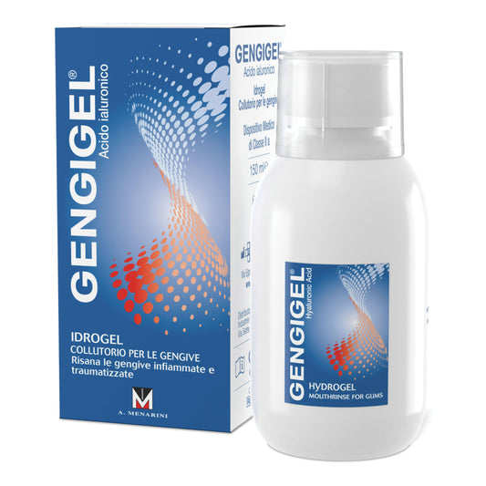 COLLUTORIO PER GENGIVE GENGIGEL IDROGEL FLACONE 150 ML