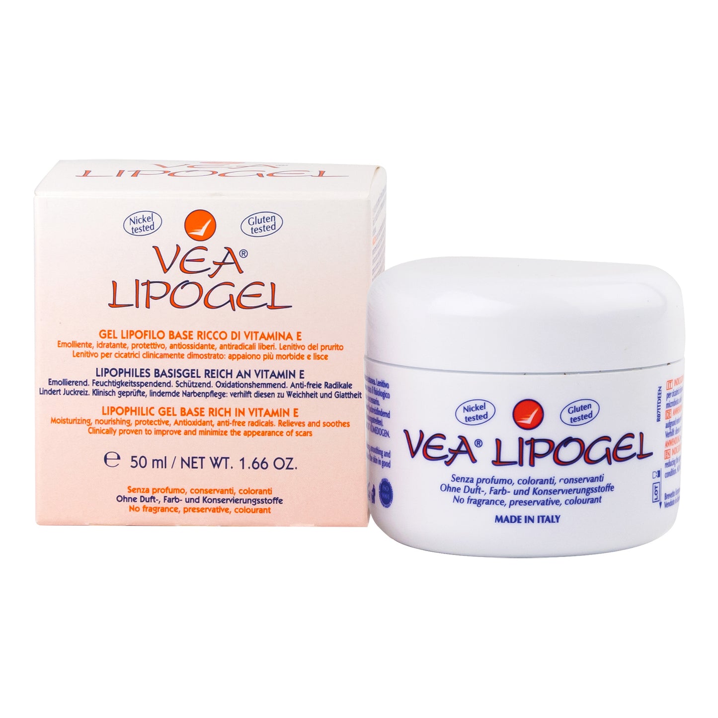 VEA LIPOGEL IDRATANTE PROTETTIVO 50 ML