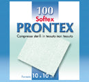 GARZA IN TESSUTO NON TESSUTO PRONTEX SOFT 10X10CM 100 PEZZI