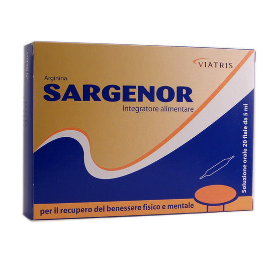 SARGENOR 20 FIALE 5 ML