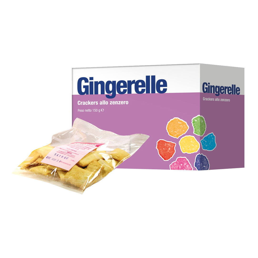 GINGERELLE CRAKERS ZENZERO 150 G