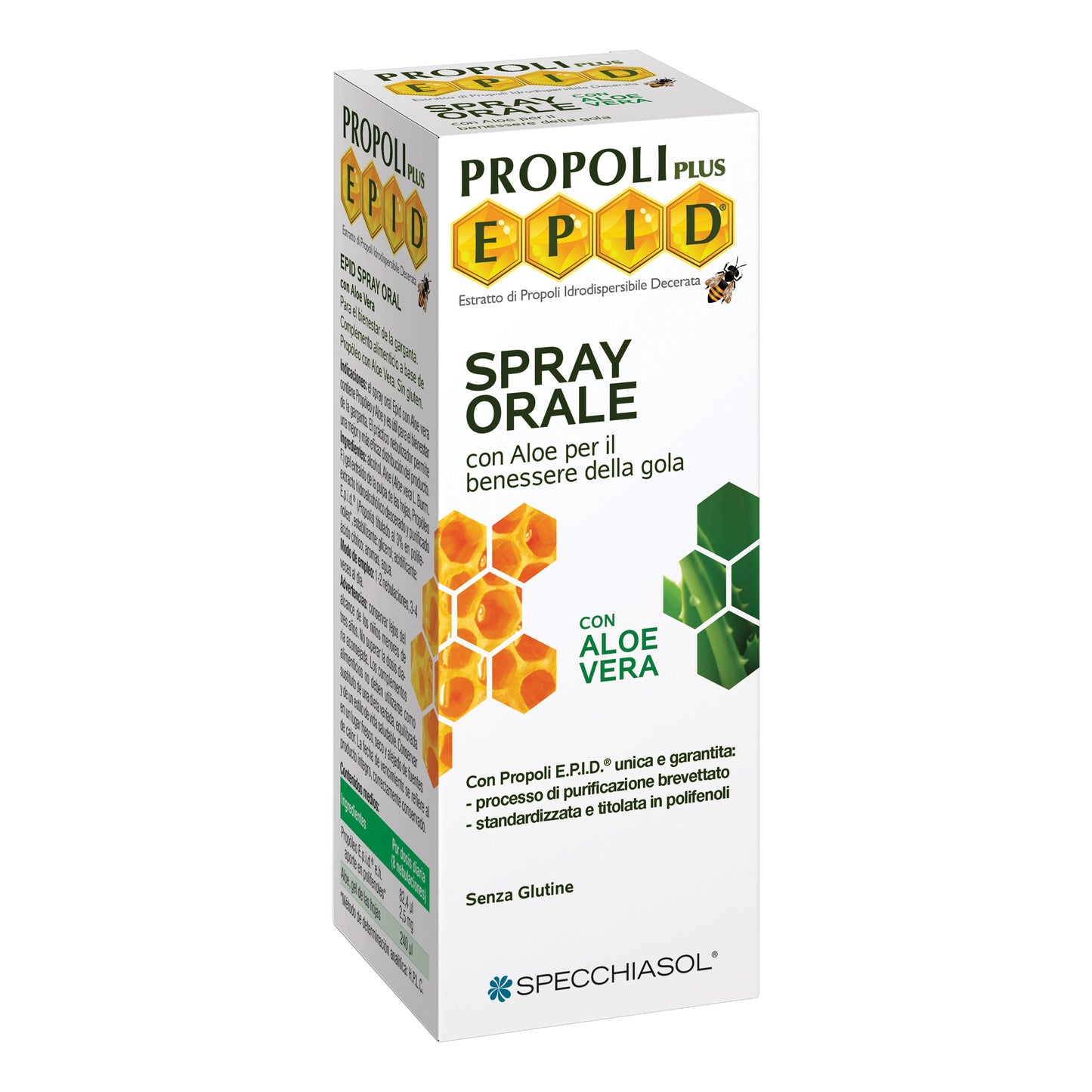 EPID SPRAY OROSOLUBILE ALOE 15 ML