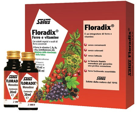 FLORADIX MONODOSE 10 FIALE