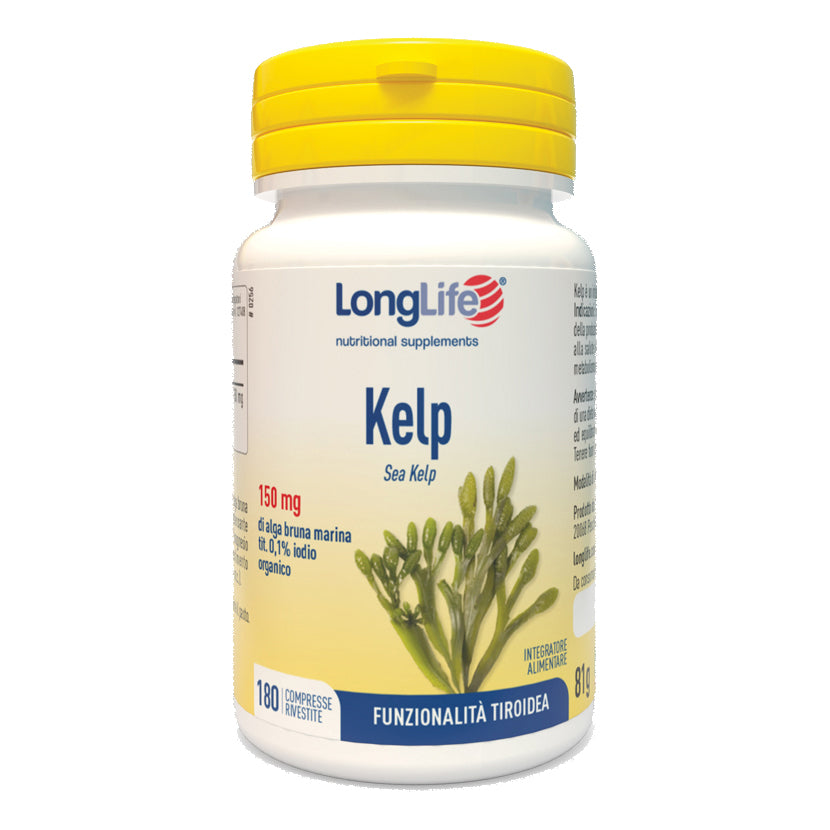 LONGLIFE KELP ALGA BRUNA 180 COMPRESSE