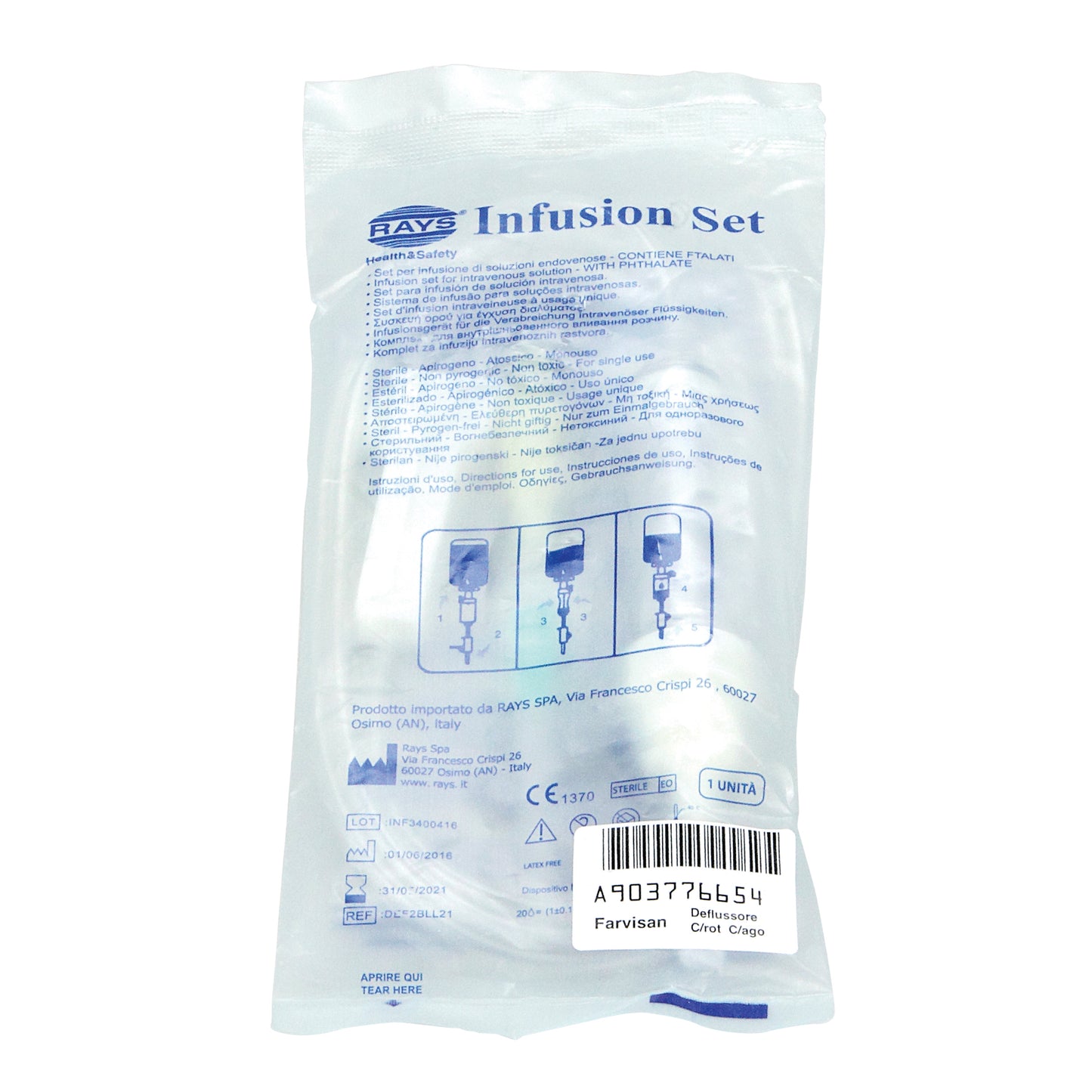 DEFLUSSORE CON ROTELLA CON AGO