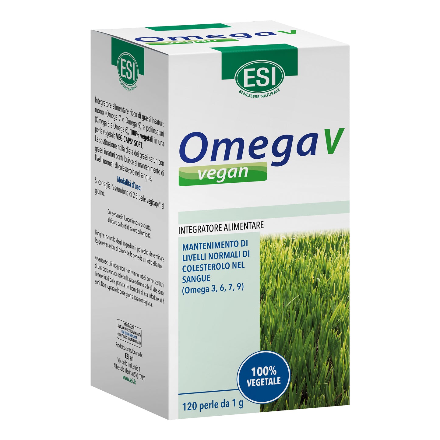 ESI OMEGACTIVE VEGAN 120 VEGICAPSULE