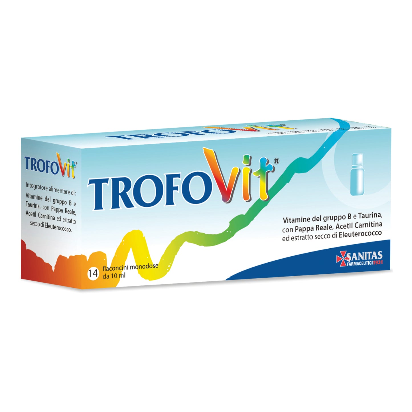 TROFOVIT 14 FLACONCINI 10 ML