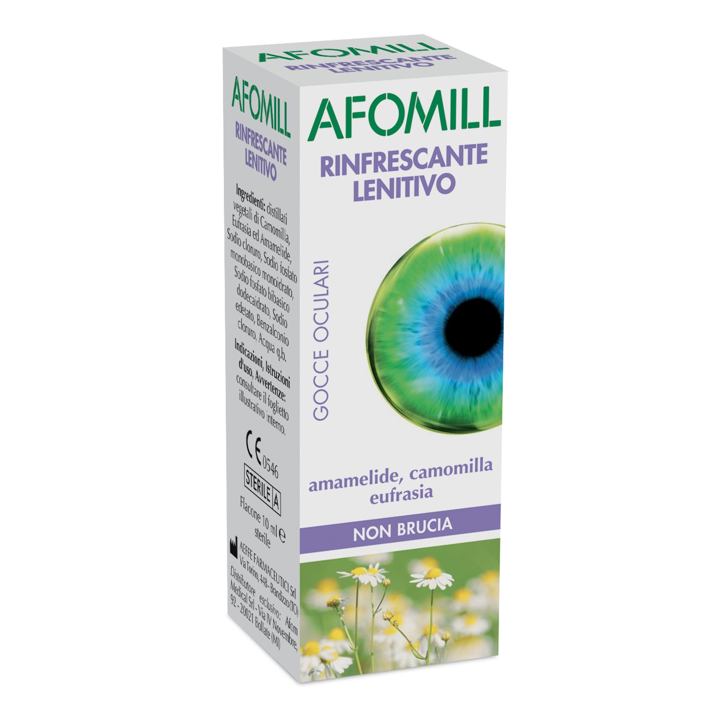 AFOMILL RINFRESCANTE GOCCE OCULARI 10 ML