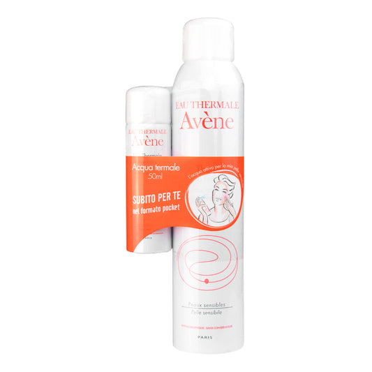 AVENE EAU THEMALE KIT ACQUA TERMALE SPRAY 300 ML + 50 ML