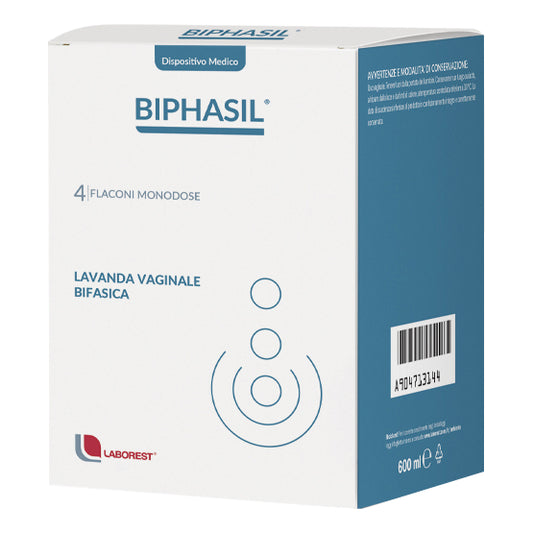 BIPHASIL TRATTAMENTO VAGINALE 4 FLACONIX150 ML