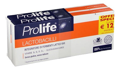 PROLIFE LACTOBACILLI DUE CONFEZIONI DA 7 FLACONCINI DA 8 ML