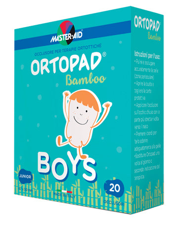 CEROTTO OCULARE PER ORTOTTICA ORTOPAD BOYS M 5,4X7,6 20 PEZZI