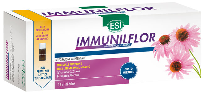 ESI IMMUNILFLOR MINI DRINK 12 FLACONCINI