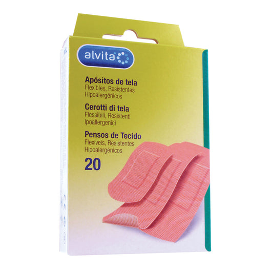 CEROTTO TELA 20 PEZZI ALVITA