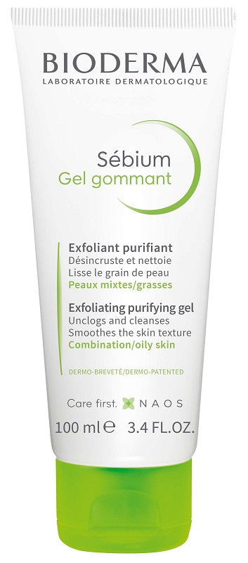 Bioderma Sebium Gommant Gel Esfoliante Pelle Acneica 100ml