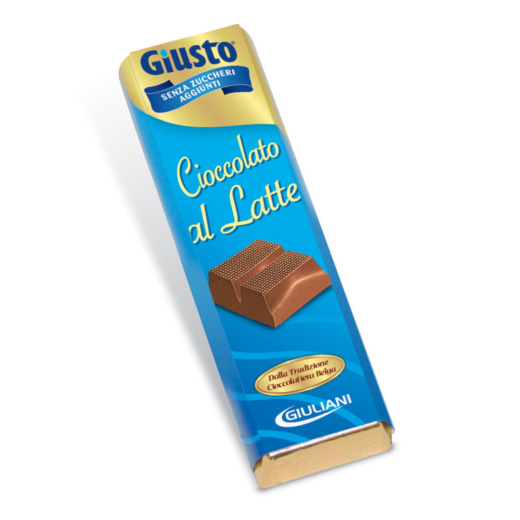 GIUSTO SENZA ZUCCHERO CIOCCOLATO LATTE 42 G