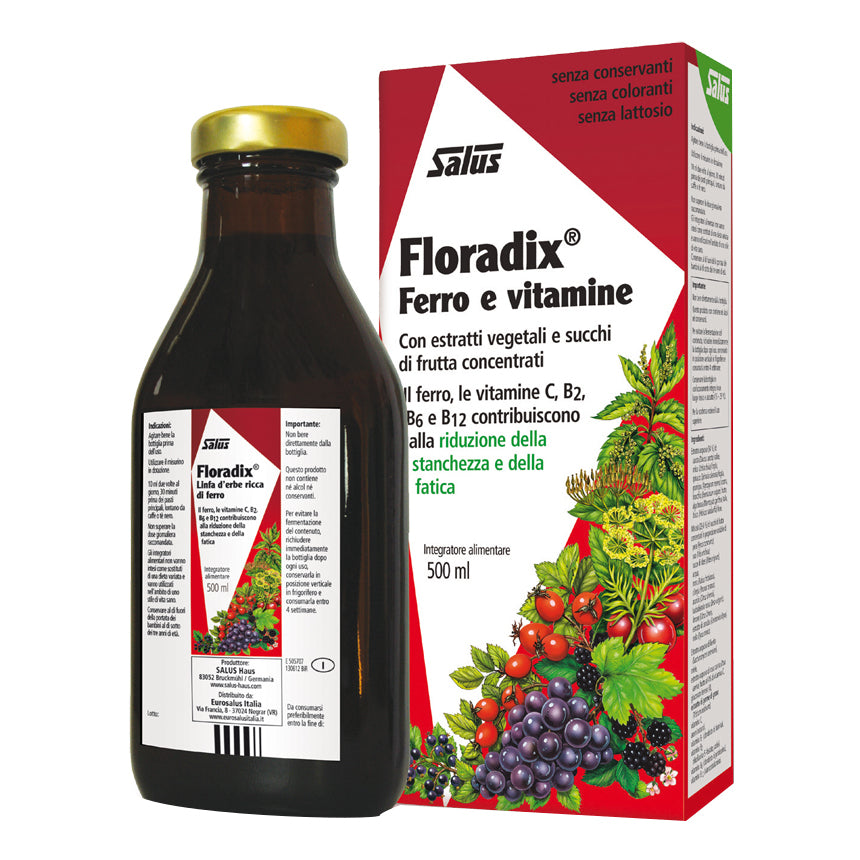 FLORADIX FERRO E VITAMINE 500 ML