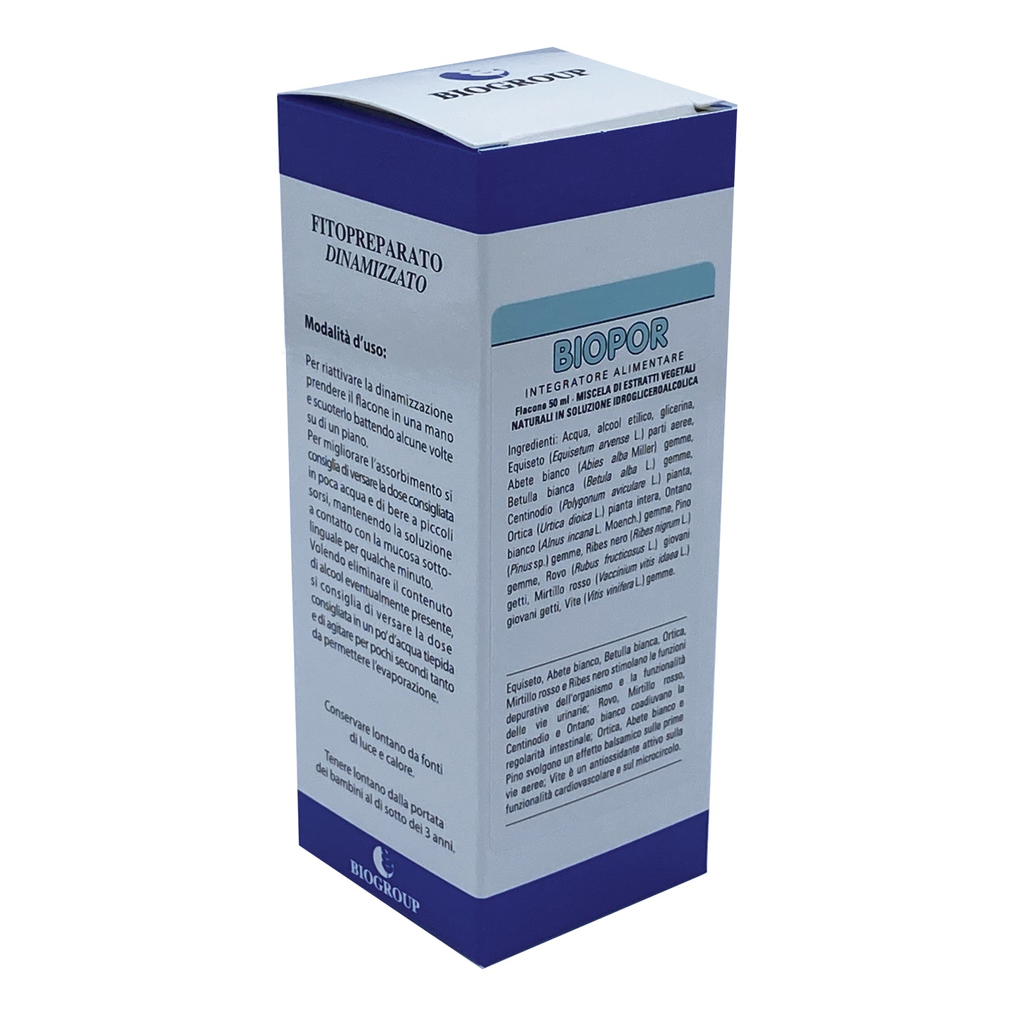 BIOPOR 50 ML SOLUZIONE IDROALCOLICA