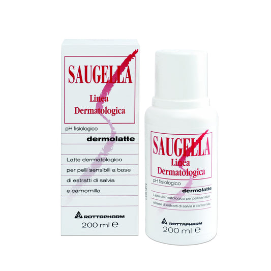 SAUGELLA DERMOLATTE VISO DETERGENTE 200 ML