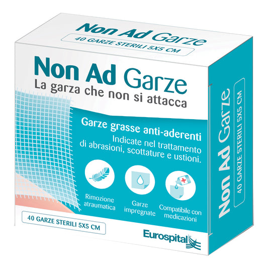 GARZA PARAFFINATA NON AD 5X5 CM 40 PEZZI