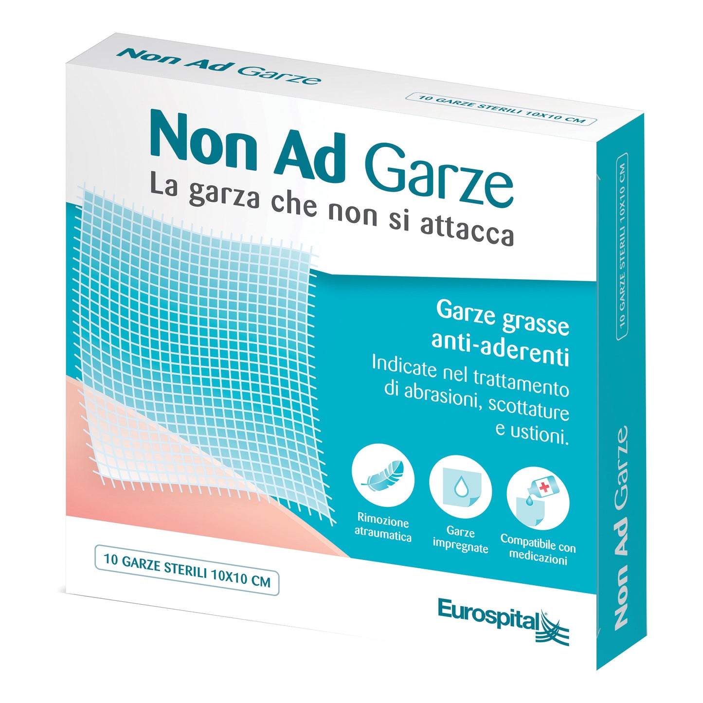 GARZA PARAFFINATA NON AD 10X10 CM 10 PEZZI