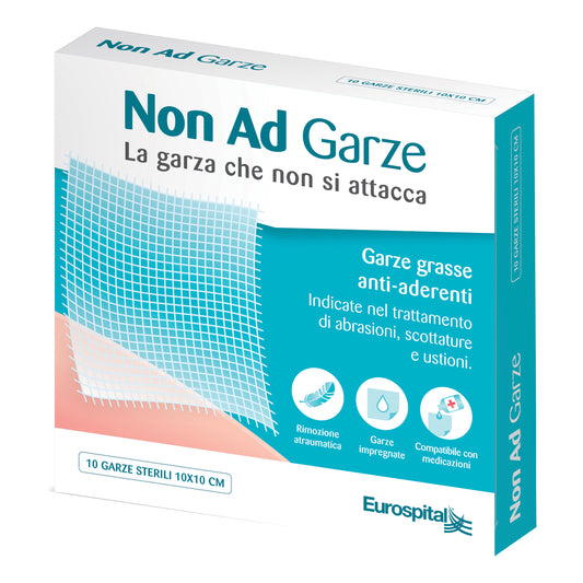 GARZA PARAFFINATA NON AD 10X10 CM 10 PEZZI