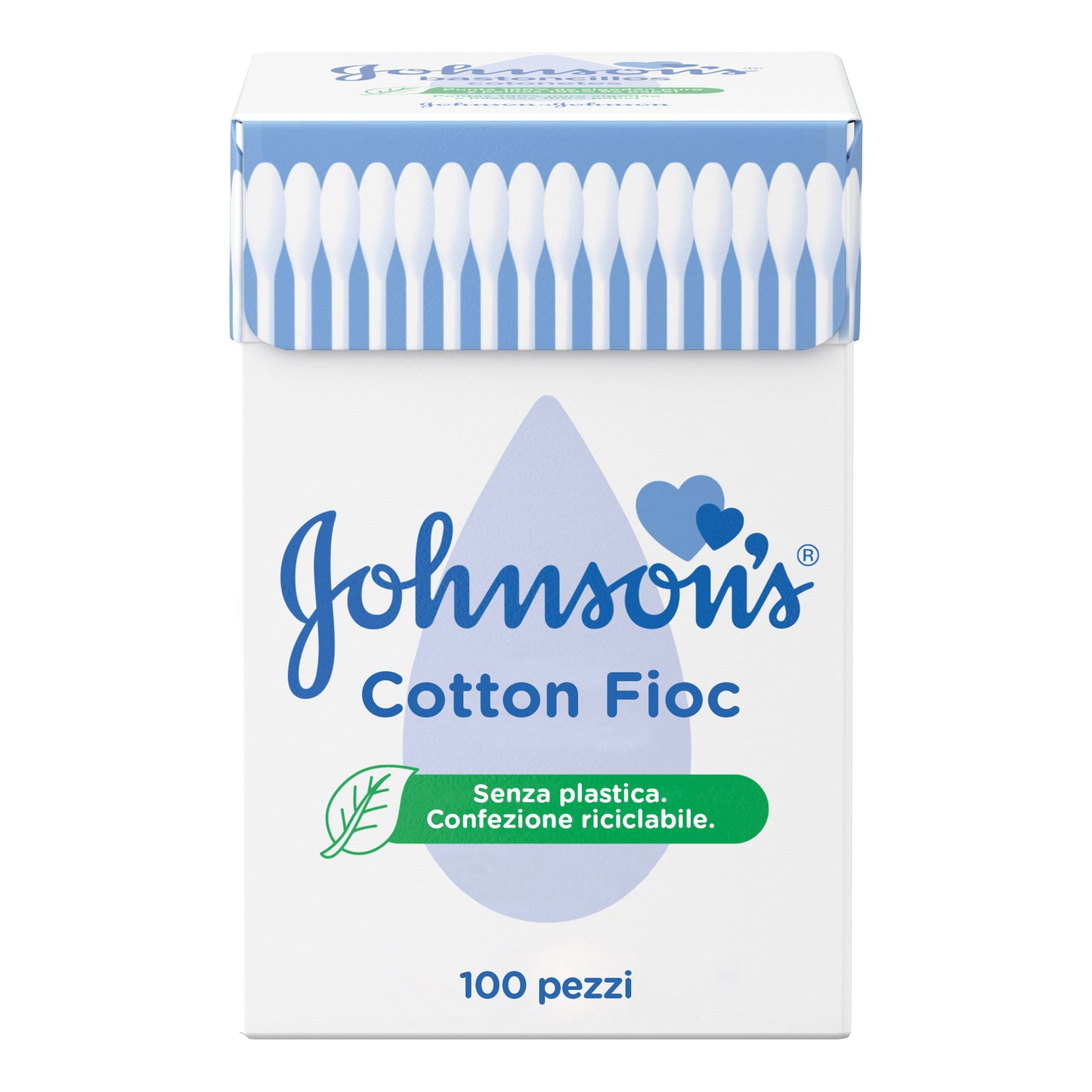 JOHNSONS BABY COTTON FIOC 100 PEZZI