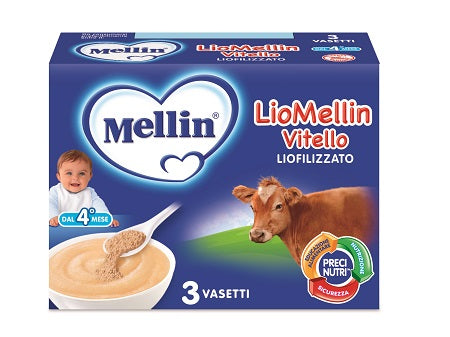 LIOMELLIN VITELLO LIOFILIZZATO 10 G 3 PEZZI